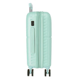 Pepe Jeans Nerea Maleta de Cabina Azul 40x55x20 cms Rígida ABS Cierre TSA Integrado 37L 2,74 kgs 4 Ruedas Dobles Equipaje de Mano
