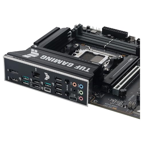 ASUS TUF Gaming B650E-PLUS WiFi - Placa Base AMD B650 ATX, 12+2+1 etapas de Potencia 80A, DDR5, PCIe 5.0, M.2, Wi-Fi 6E, 2.5Gb Ethernet, DisplayPort, HDMI, USB Tipo-C, BIOS Flashback, Aura Sync