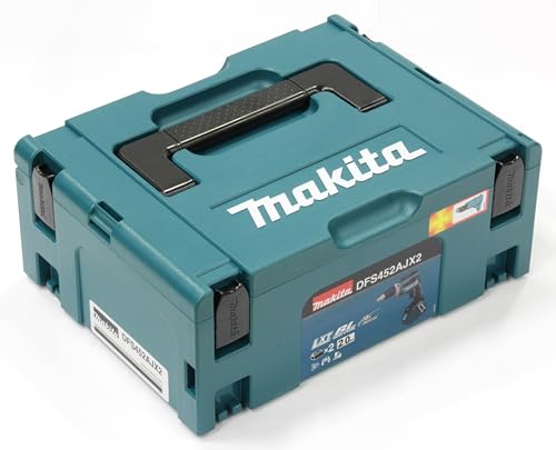 Makita DFS452AJX2 Destornillador placas yeso Batería 18V 2x2.0 AhmAKPAC