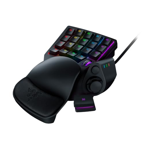 Razer Tartarus V2 - Gaming Keypad con Swtich Mecha-Membrane, Teclado para Juegos, USB, Alámbrico, Tamaño Único, Color Negro
