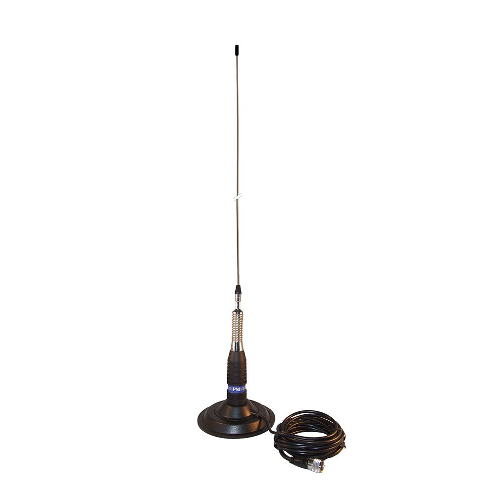 'PNI ML160 Antena CB con imán Incluido, 155 cm Negro