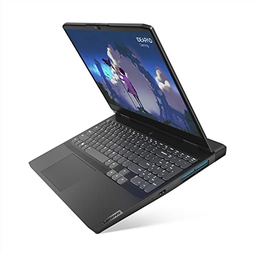 Lenovo IdeaPad Gaming 3 Gen 7 - Ordenador Portátil 15.6" FullHD 120Hz (Intel Core i5-12500H, 16GB RAM, 512GB SSD, NVIDIA GeForce RTX 3050-4GB, Sin Sistema Operativo) Gris - Teclado QWERTY Español