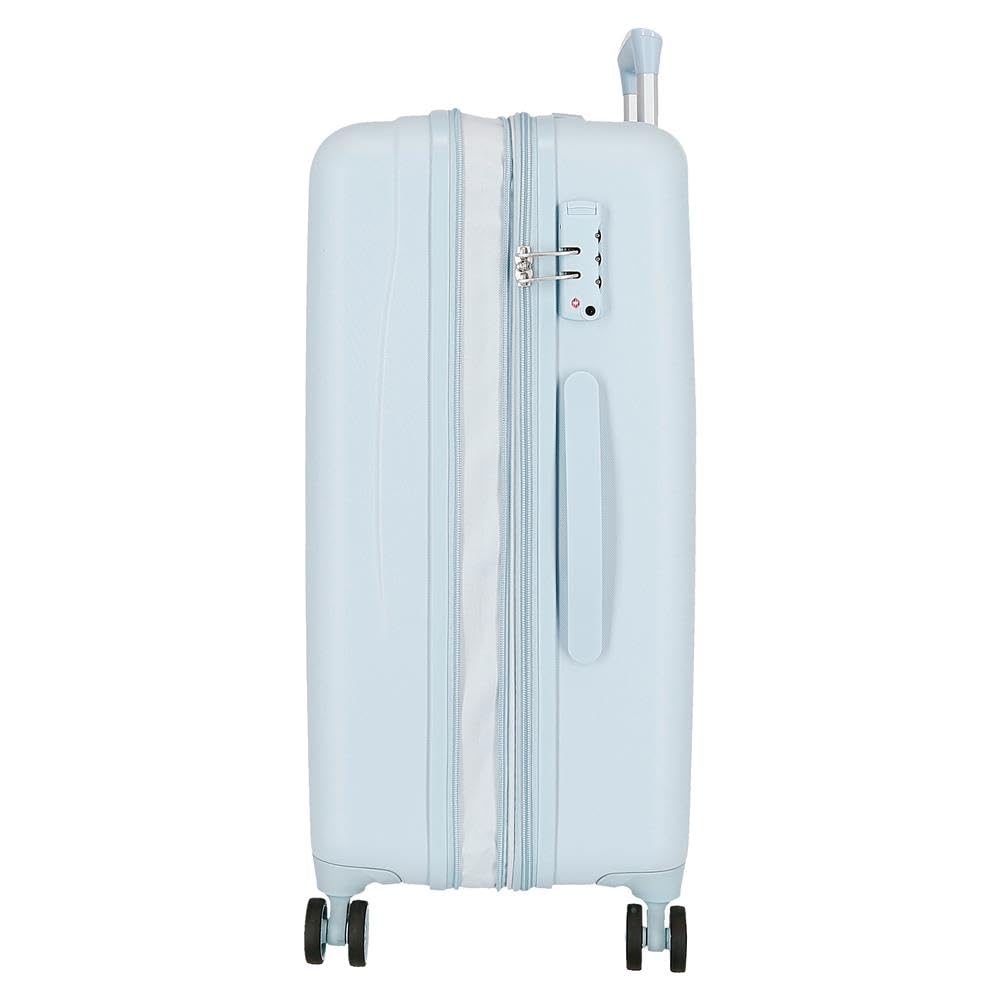 Pepe Jeans Dalma Maleta Mediana Azul 48x70x26 cms Rígido 2,5 kgs Cierre TSA ABS 2,5 kgs 81 L by Joumma Bags