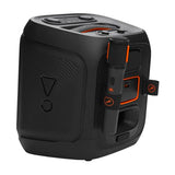 JBL Partybox Encore 2, altavoz inalámbrico bluetooth para fiestas, con micrófono, 15h de autonomía, resistente a salpicaduras, sonido JBL Pro y AI Sound Boost, compatible con Auracast, negro