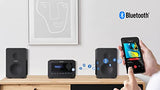 Sharp XL-B520D(BK) Microcadena Sound System Estereo con Radio Dab, Dab+, FM, Bluetooth 5.0, CD-MP3, reproducción USB, 40W Color Negro