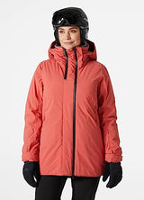Helly-Hansen Womens W Nora Long Insulated Jacket, Rojo, XS