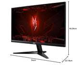 Acer Nitro KG241YA - Monitor Gaming de 24" Full HD 75 Hz (1920x1080, 16:9, 250 Nits, Tiempo de Respuesta 1 ms VRB, AMD FreeSync, ZeroFrame, HDMI, VGA), Monitor PC Color Negro