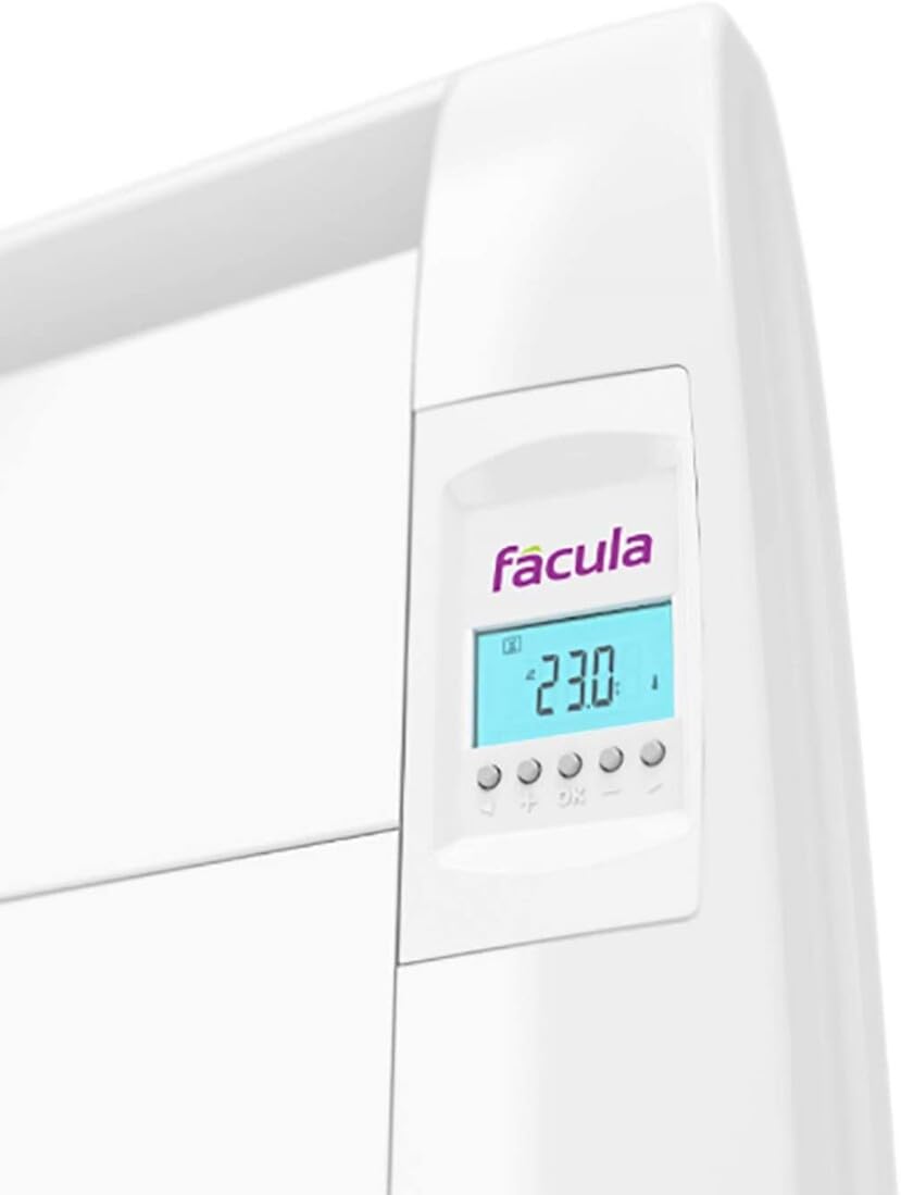 Emisor térmico sin fluido 600W, eficiencia energética, diseño compacto; ideal para calefacción en espacios reducidos.