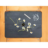 JANOD Muddy Lab-Cocina Infantil de Madera FSC-10 Accesorios-Juego de Imitación Exterior para Niños-A Partir de 3 Años, J06632, Color Azul Cielo/Gris, 77 x 35 x 95 (JURATOYS