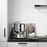 Ankarsrum 6230 BKC Assistent Original AKM6230 Kitchen Machine – Black Chrome (BC), 1500 W, 7 litros, Aluminio, Negro Metalizado