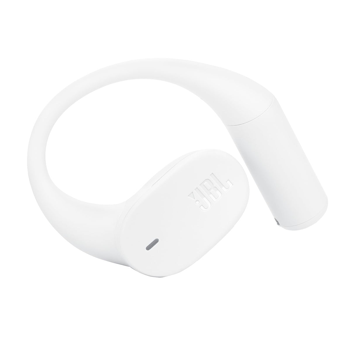 JBL Sense Lite Auriculares inalámbricos Abiertos True Wireless, diseño de Gancho para Oreja, conducción aérea, OpenSound, 32 h de autonomía, Resistencia al Agua/Polvo IP54, Headphones, Blanco