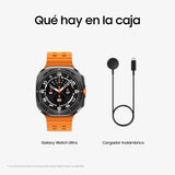 Samsung Galaxy Watch Ultra 2025 47mm - Smartwatch LTE con IA, Titanio, Botón Personalizable, Control de Salud, Garantía del Fabricante 3 Años + 1 año Extra, Gris Titanio (Versión española)