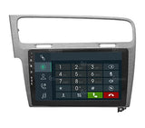 Radio de Coche para Volkswagen Golf 7 Gris Satinado Android GPS Bluetooth WiFi USB Dab+ Touchscreen 10" 8core Carplay AndroidAuto