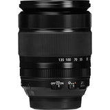 Fujifilm Fujinon - XF18-135mm F3.5-5.6 R OIS WR (Distancia Focal 18-135mm, Apertura f/3.5-5.6, Zoom óptico 7.5X,estabilizador óptico, diámetro: 67 mm), Negro