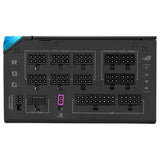 ASUS ROG Thor 1200W Platinum III Fuente de alimentación, 80 Plus Platinum, ATX 3.1, MOSFET GAN, Estabilizador de Voltaje Inteligente, Pantalla OLED magnética, Modo Turbo, 10 años de protección