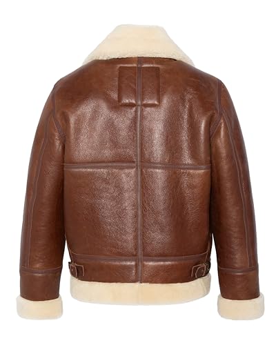 Schott NYC Lc1259 Chaqueta de Cuero, Moca, XL para Hombre