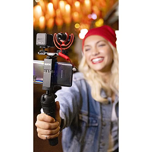 RØDE Microphones VideoMicro Vlogger Kit para teléfonos móviles (conexión de 3,5 mm) (VLOGVMICRO)
