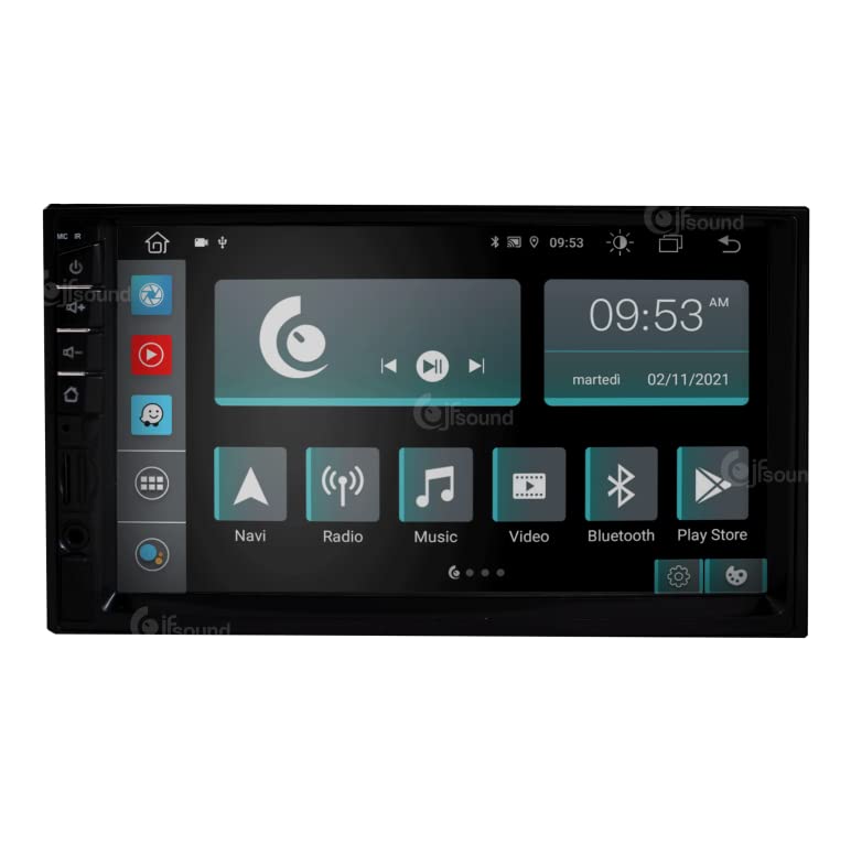 Radio de Coche 2din universales Android GPS Bluetooth WiFi USB Dab+ Touchscreen 7" 8core Carplay AndroidAuto