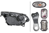 HELLA 1LL 163 081-001 Halógena/Bi-Xenon-Faro principal - por ej. BMW 5 (E60) - ECE - para circulación por la izquierda - izquierda