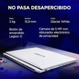 Lenovo Legion 7 Gen 10 – Portátil Gaming IA 16" OLED (Intel Core Ultra 9 275HX, NVIDIA GeForce RTX 5060, 32 GB RAM, 1 TB SSD, 240 Hz, Wi-Fi 7, Sin Sistema Operativo) QWERTY RGB Español - Blanco
