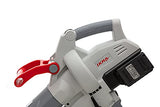 IKRA 3en1 Aspirador soplador triturador a batería ICBV 2/20, Incl. 2X batería y Doble Cargador rápido Gris