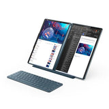 Lenovo Yoga Book 9 Gen 8 – Ordenador Portátil Convertible Doble Pantalla Táctil 13.3" 2.8K OLED (Intel Core i7-1355U, 16GB RAM, 1TB SSD, Wi-Fi 6E, Win 11 Home) Teclado QWERTY Español, Tidal Teal