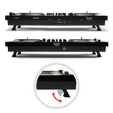 Hercules DJControl Inpulse T7 -Controladora de DJ Motorizada Negra de 2 Decks - incluye Serato DJ Lite y el software DJUCED