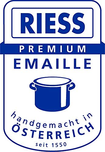 Riess, 0543-116 - Hervidor de flauta Plus de 2 l, color azul pastel, capacidad 2 litros, diámetro 18 cm, esmalte, inducción