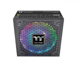 Thermaltake Toughpower GF1 750W ARGB | Fuente de alimentación para PC ATX | 80 Plus Gold | Totalmente Modular | Ventilador silencioso de 140 mm | Certificación UE | Negro