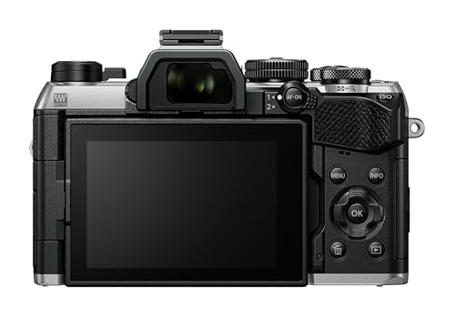 Cámara Micro Cuatro Tercios OM SYSTEM OM-5 Mark II, Incl. Objetivo M.Zuiko Digital ED 14-150mm II, Sensor Live Mos de 20 MP, estabilización de Imagen de 5 Ejes, Sellado IP53 contra la Intemperie