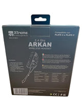 Xtreme Videogames Arkan 90490 - Auriculares para Gaming inalámbricos con micrófono, Control de Volumen, iluminación LED, 2,4 GHz, compatibles con Plays 5/4