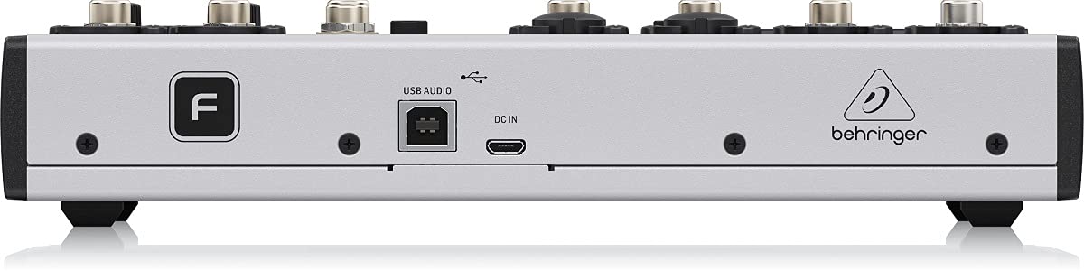 Behringer FLOW 8 Mezclador Digital De 8 Entradas Con Control De Audio Y De Aplicaciones Por Bluetooth, Faders De Canal De 60 Mm, 2 Procesadores De Efectos Y Una Interfaz USB/De Audio