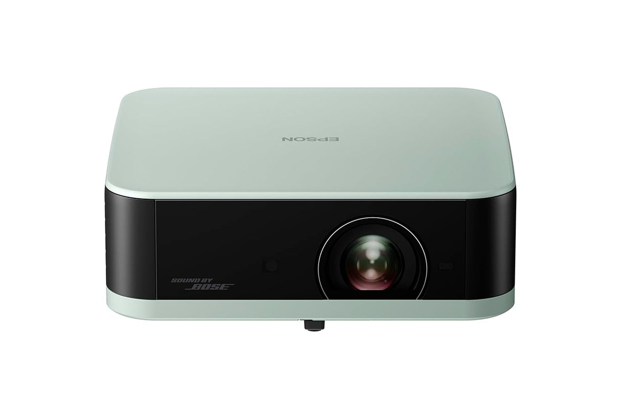 Epson Lifestudio Pop EF-61G Ice Green, proyector Inteligente portátil, Sonido de Bose, Google TV, Full HD, Uso en Interiores y Exteriores, 5 años de garantía*