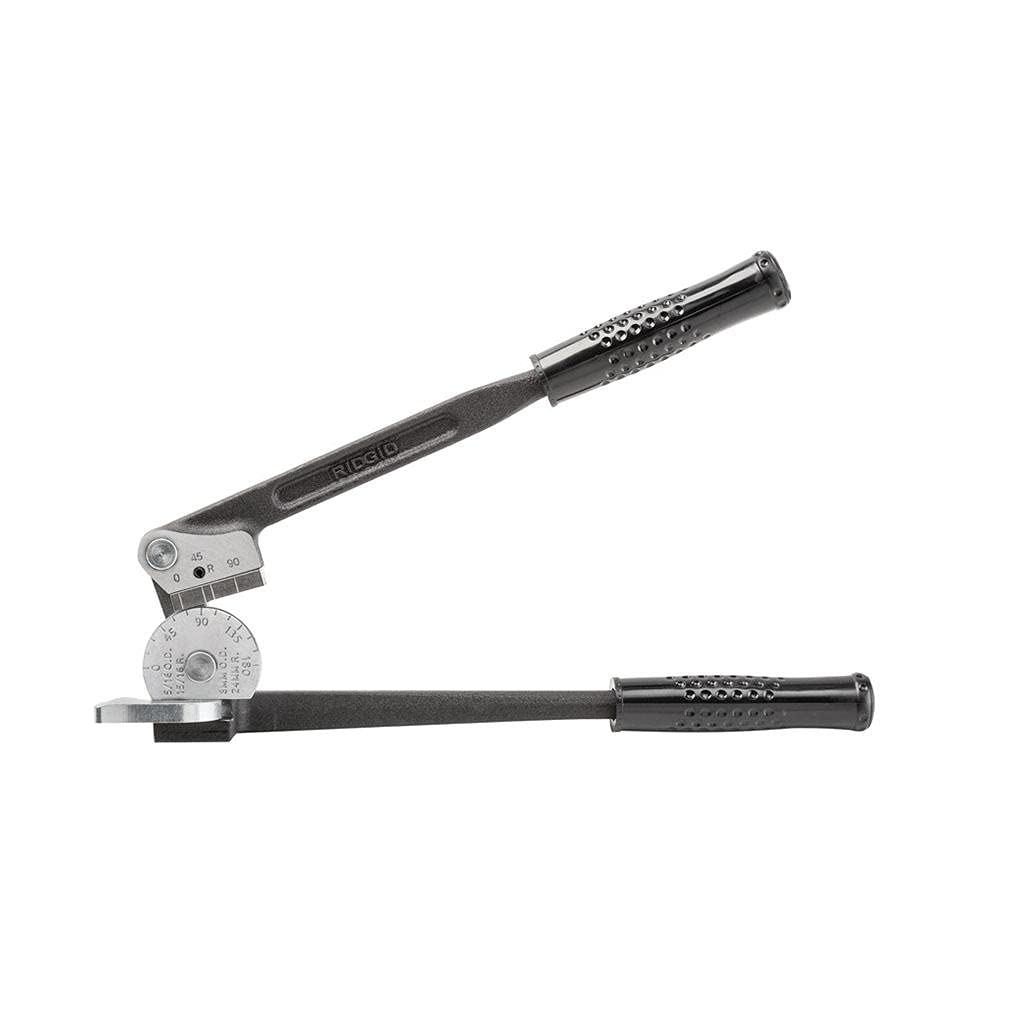RIDGID 36132 Modelo 408 Dobladora para instrumentos, Dobladora de tubos de 12 mm para curvas de hasta 180 grados, Dobladora de tubos