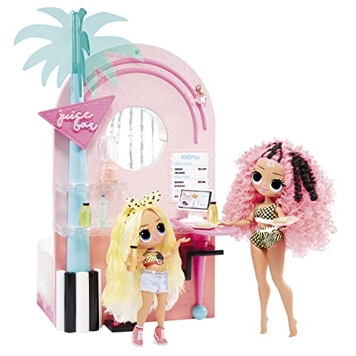 L.O.L. Surprise! LOL Surprise Shine On Salon & SPA - con más de 65 sorpresas - con Luces y Agua - Incluye una Cascada Real, un Espejo Iluminado y un Juego Completo de 360° - Edad: 4+ años