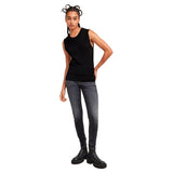 G-STAR Mujer 3301 Skinny Jeans, Negro (Faded Black Magnet D05175-a634-c239), 26W / 30L
