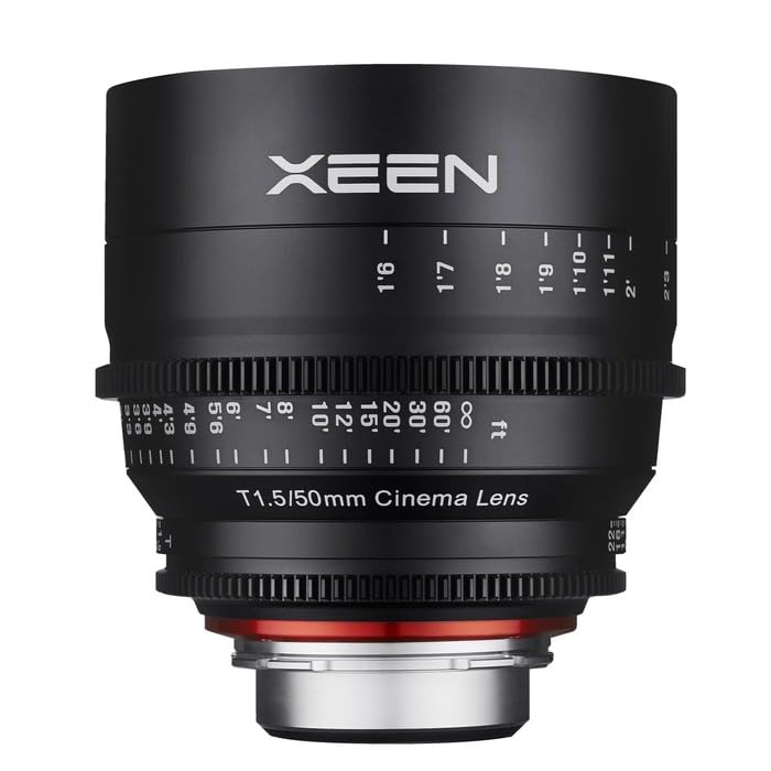 Rokinon Xeen XN50-NEX 50mm T1.5 Professional Cine Lente para Sony E Mount (FE)