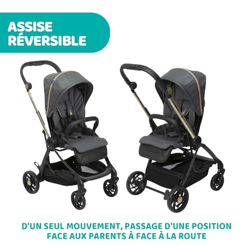 Poussette compacte CHICCO One4Ever City Map Re-lux