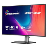 iiyama ProGraphic HB3201UHSNP-B1 32 IPS (DCI-P3 99%, sRGB 100%, validado por Pantone), UHD 3840 x 2160, 4 ms, 1 HDMI, 1 DP, 1 USB Tipo C 96 W PD, Salida DP