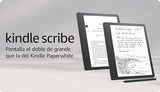 Kindle Scribe (2022), el primer Kindle que a la vez es un cuaderno digital, todo en uno, con 16 GB de almacenamiento y una pantalla Paperwhite de 10,2" y 300 ppp | Con el lápiz básico