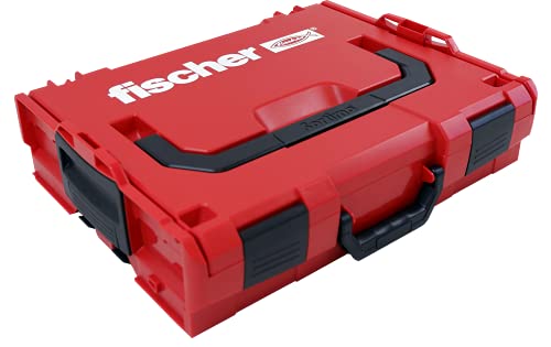 fischer Caja de tacos surtida, Rojo Y Gris, 910 uds