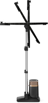 Rowenta IXEO Power QR2020 Cepillo de vapor 2170W, 5.8 bares presión vapor, depósito 1.1 L, elimina arrugas, olores y desinfecta, accesorio prendas delicadas y gruesas, tabla vertical, Negro
