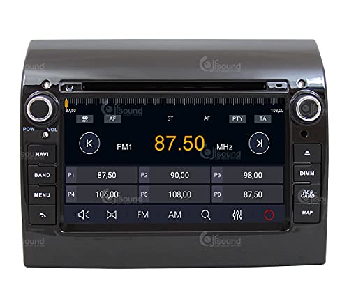 Radio de Coche para Fiat Ducato 290 Android GPS Bluetooth WiFi USB Dab+ Touchscreen 7" 8core Carplay AndroidAuto