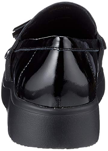 Geox D Arlara A, Mocasines para Mujer, Negro (Black), 40 EU