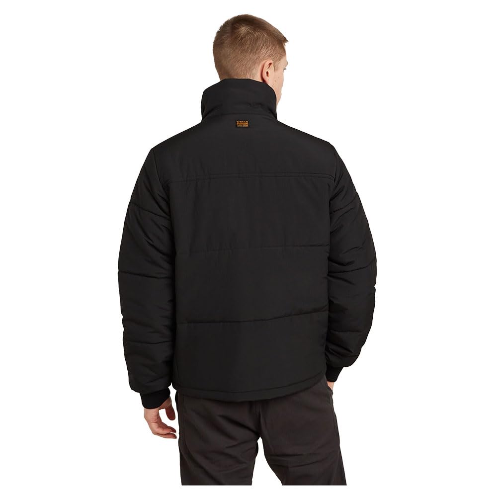 G-Star Para Hombre 4 Pocket Quilted Padded Jacket, Negro (dk black D25353-D712-6484), XS