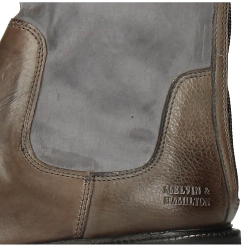 Melvin & Hamilton Elena 8, Botas Cortas al Tobillo Mujer, Grau, 40 EU