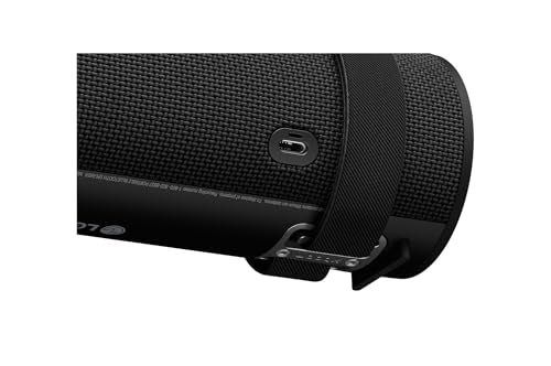 LG xboom Grab, Altavoz Inalámbrico, Bluetooth, 30W, Sonido Sound Boost, Resistente al Agua IP67, Autonomía 20h, Color de Luces LED Variable, Amplia Conectividad