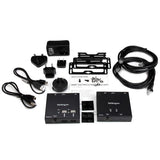 StarTech.com ST121USBHD - Extensor HDMI por Cable CAT6 con concentrador USB de 4 Puertos