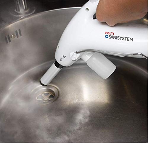 Polti PAEU0368 Sani System gun - Vaporetto Lecoaspira, accesorio para la sanificación a vapor de superficies, objetos y tejidos con vapor saturado seco sobrecalentado hasta 180C, Fabricado en Italia