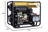 ITCPower 6100XE-3 Generador diesel